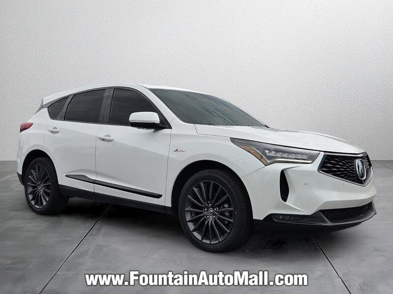 Used 2022 Platinum White Pearl Acura SH-AWD A-SPEC ADV image 6