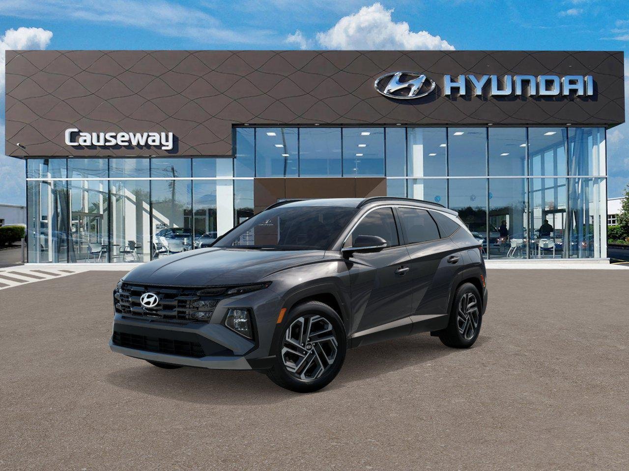 New 2026 Ecotronic Gray Hyundai SEL Plus AWD image 1