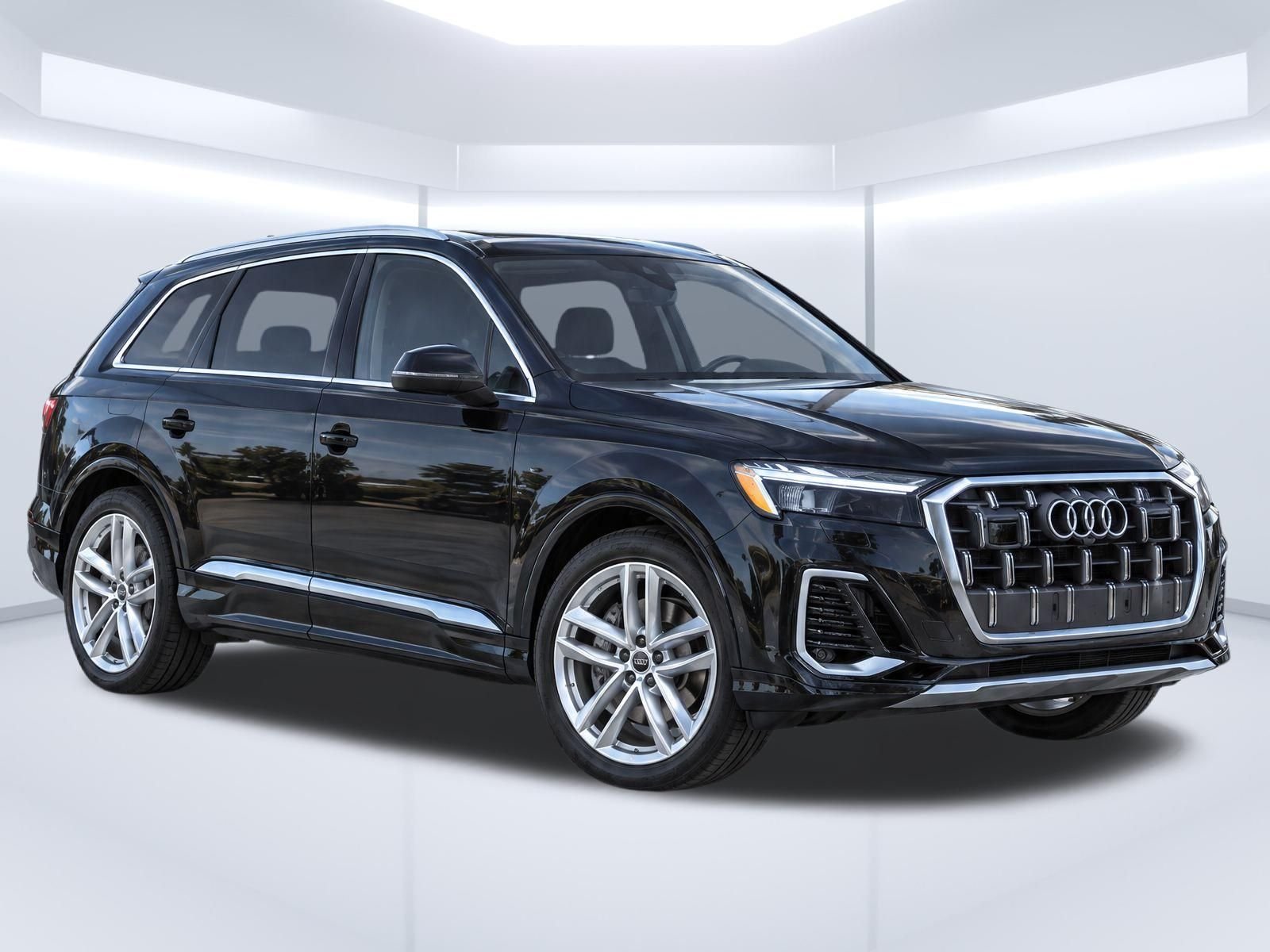 Certified Used 2025 Black Audi 55 Premium Plus image 2