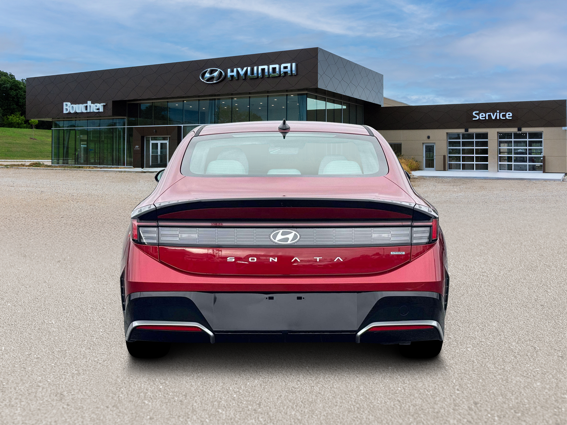 New 2026 Ultimate red Hyundai SEL Sport image 6