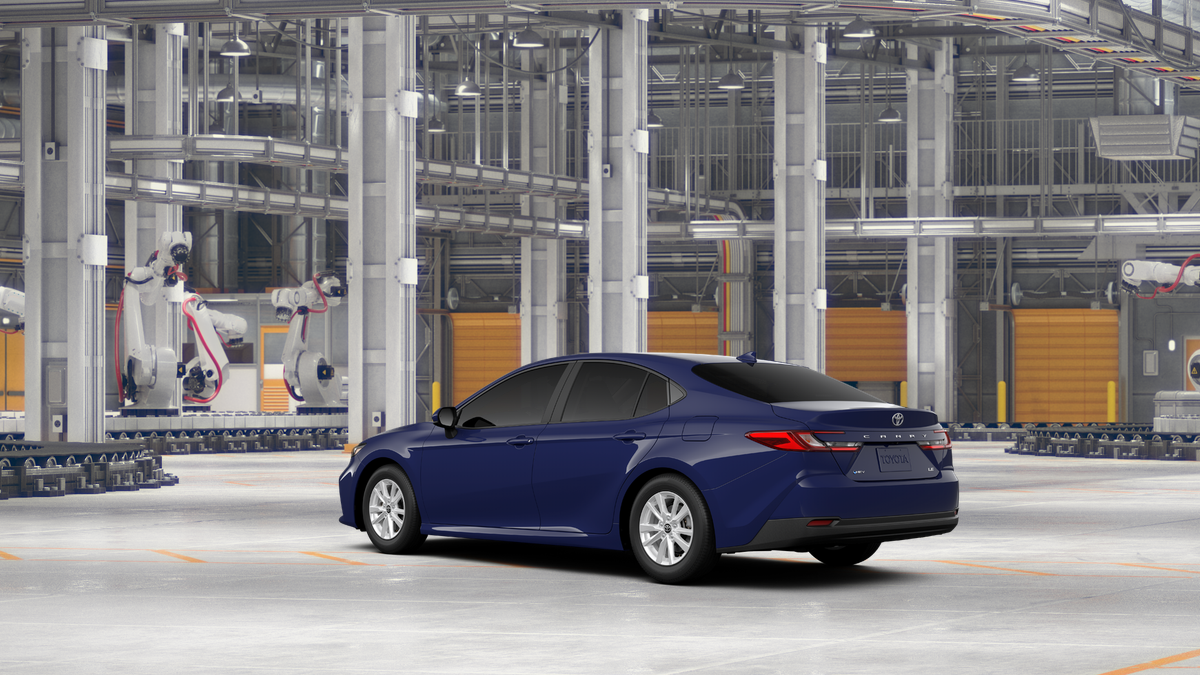New 2027 Reservoir Blue Toyota LE image 6