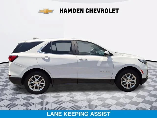 Certified 2022 Chevrolet Equinox LT with VIN 3GNAXUEV0NL159579 for sale in Hamden, CT