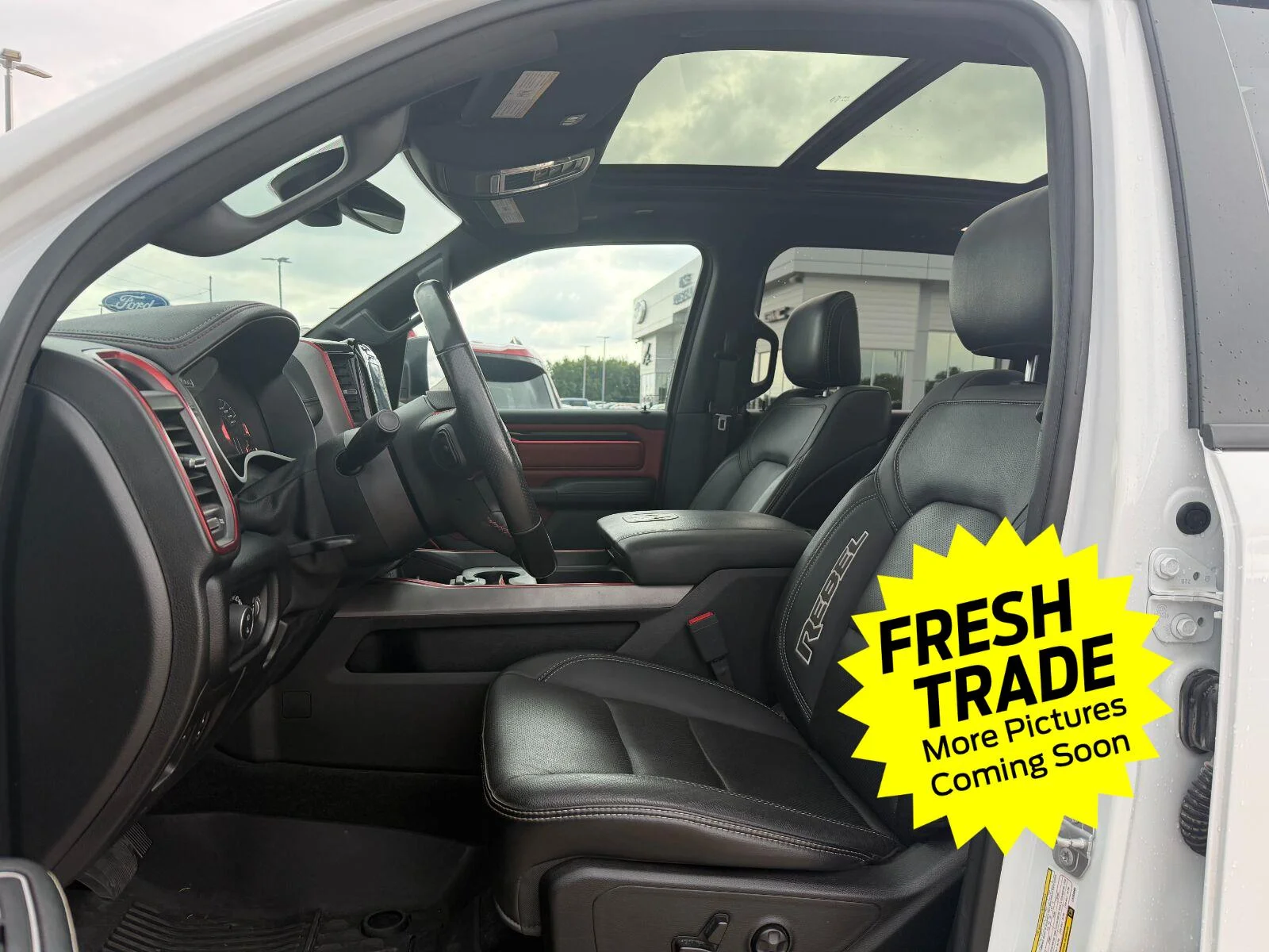 Used 2020 Bright White Clearcoat Ram Rebel image 7