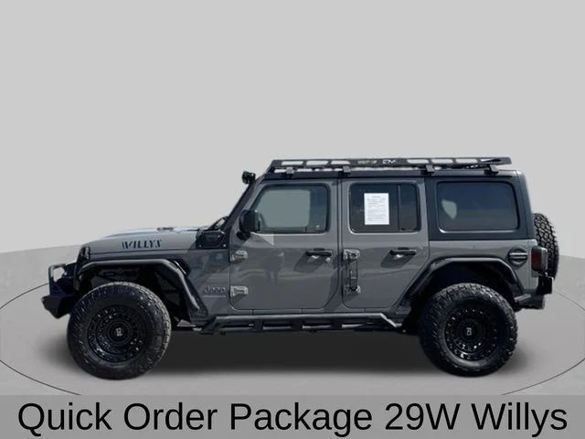 Used 2023 Gray Jeep Willys 4xe image 3