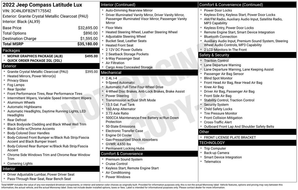 Used 2022 Gray Jeep Latitude Lux image 6