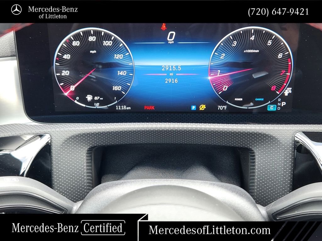 Certified Used 2025 Blue Mercedes-Benz CLA 250 image 16