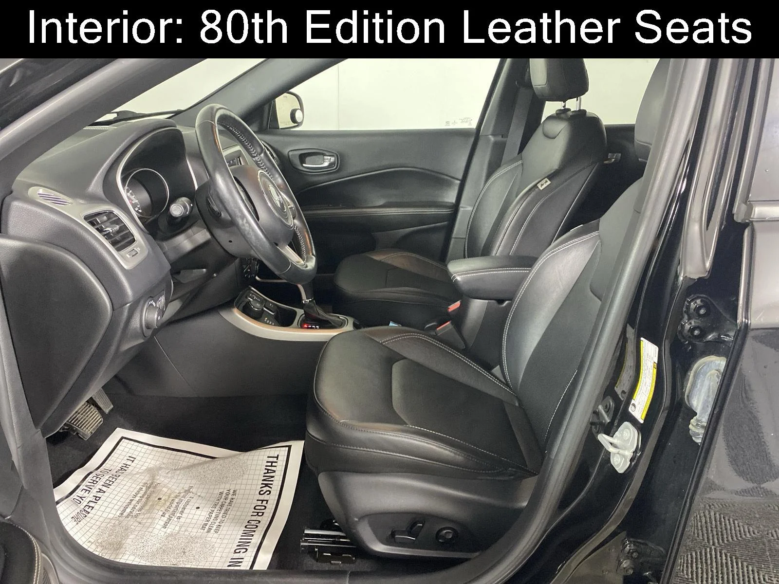 Used 2021 Diamond Black Crystal Pearlcoat Jeep 80th Anniversary image 5