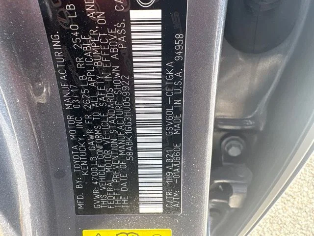 Used 2017 Gray Lexus 350 image 7