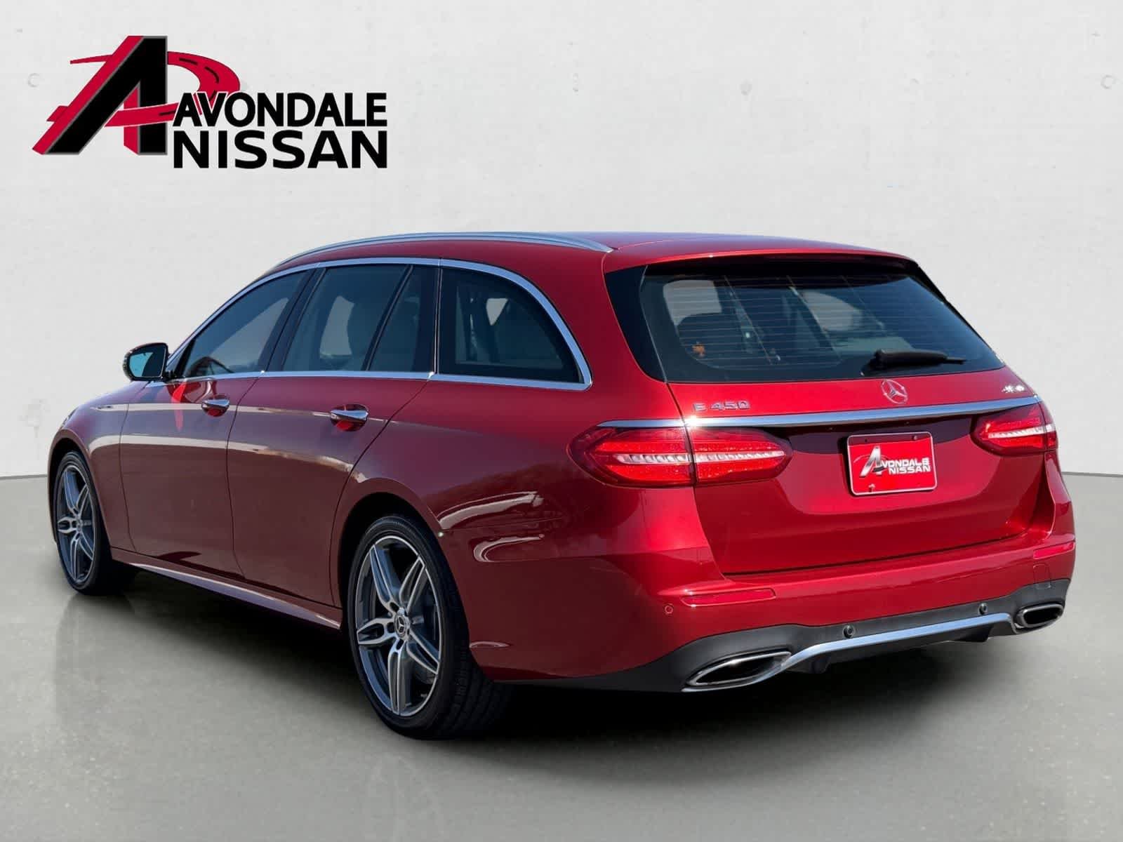 Used 2019 designo Cardinal Red Metallic Mercedes-Benz E 450 image 4