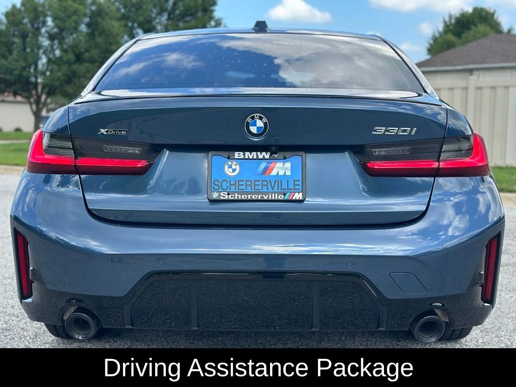 Certified Used 2025 Arctic Race Blue metallic BMW 330i xDrive image 6