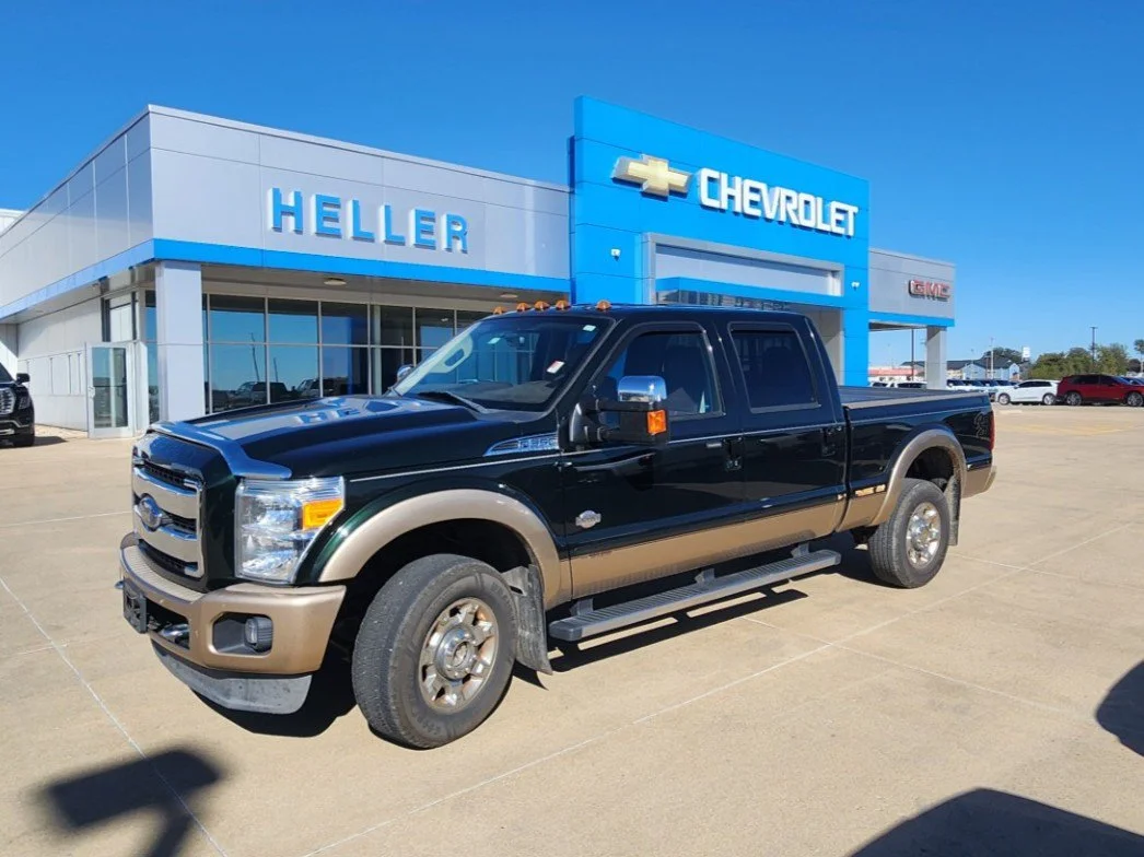 Used 2014 Green Gem Metallic Ford Lariat image 3