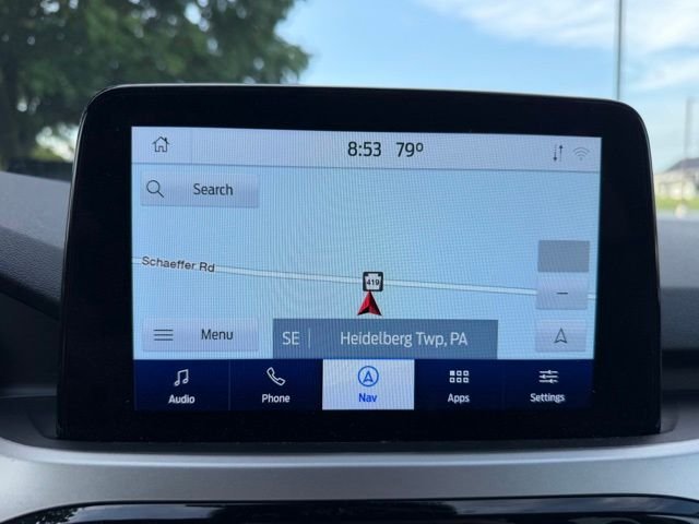 Certified Used 2020 Blue Metallic Ford SE image 18