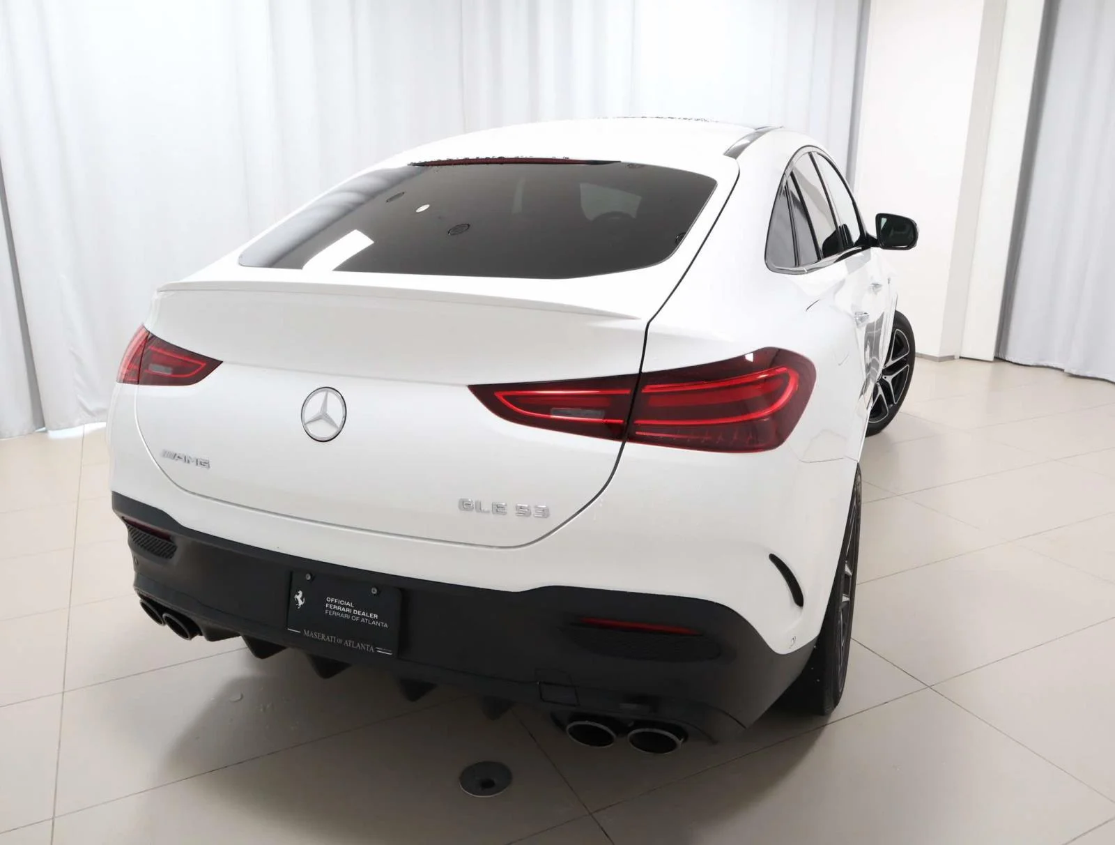 Used 2025 Polar White Mercedes-Benz AMG® GLE 53 4MATIC+ Coupe image 5
