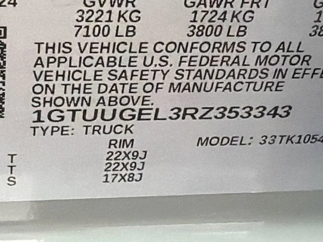Used 2024 Thunderstorm Gray GMC Denali image 33