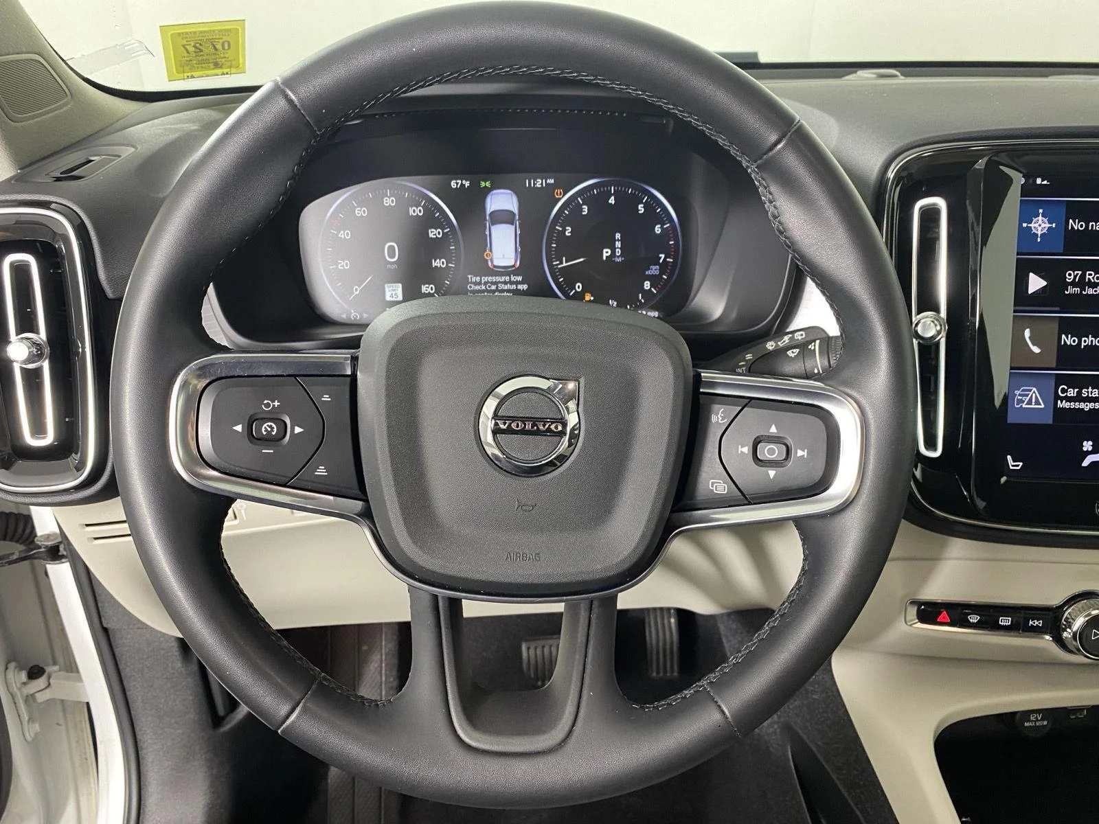 Used 2022 Crystal White Metallic Volvo Momentum image 14