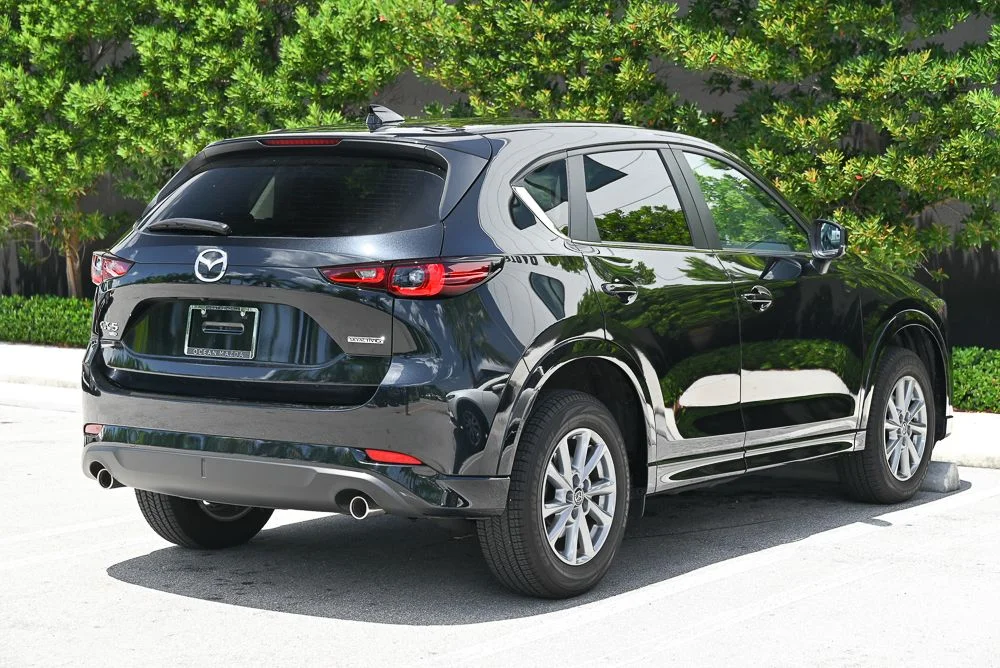 Certified Used 2025 Black Mazda 2.5 S Preferred Package image 4