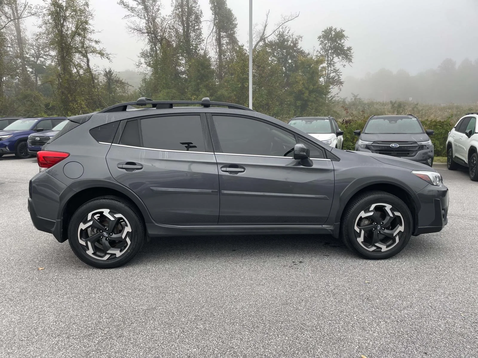 Used 2021 Magnetite Gray Metallic Subaru Limited image 32