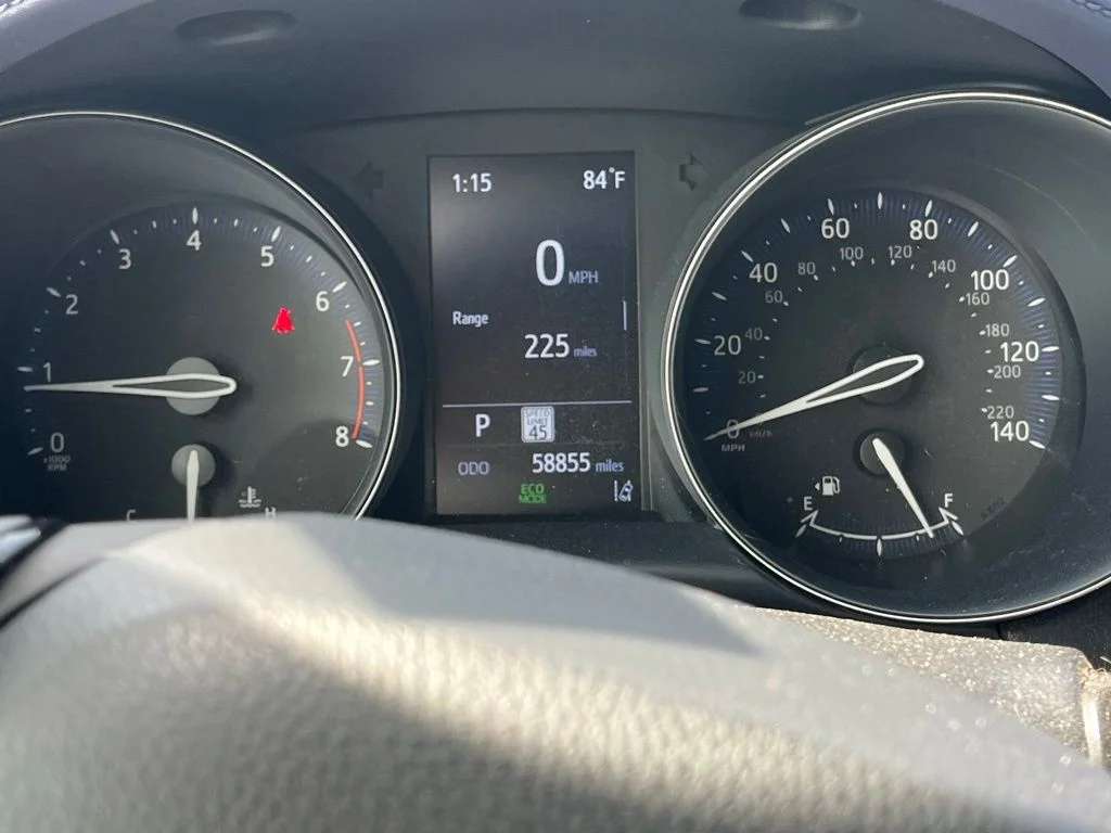Used 2021 Red Toyota XLE image 21