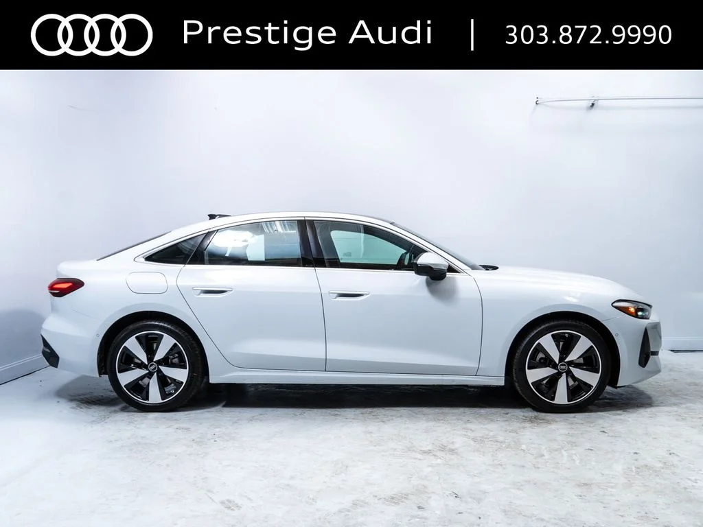 Used 2025 Glacier White Metallic Audi 2.0T Premium image 9