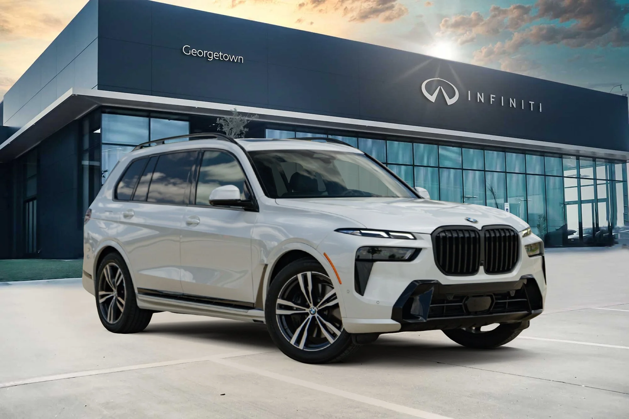 Used 2026 White BMW xDrive40i image 1