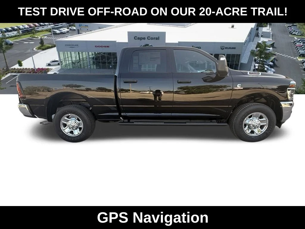 New 2026 Diamond Black Crystal Pearlcoat RAM Tradesman image 3