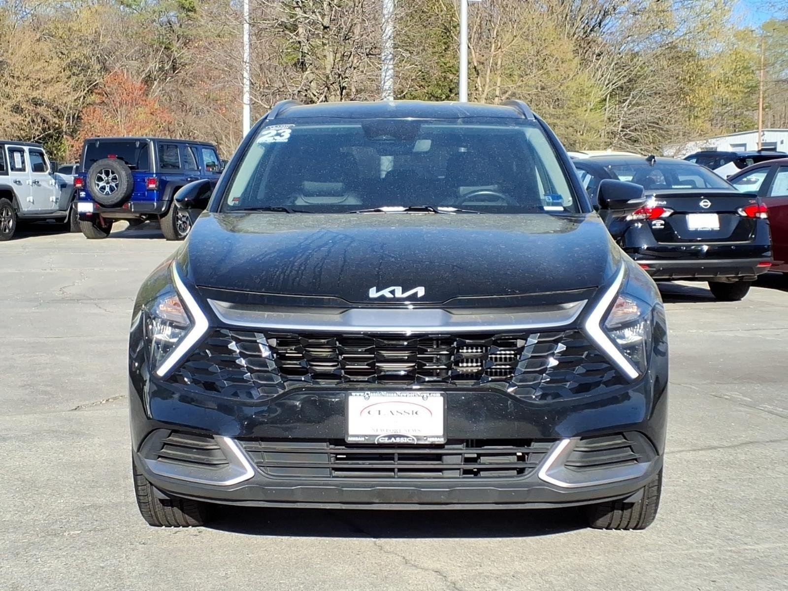 Used 2023 Fusion Black Kia EX image 2