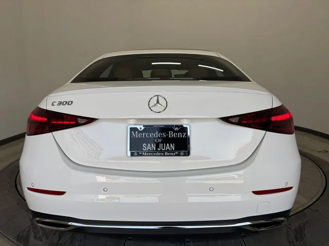 New 2026 White Mercedes-Benz C 300 image 12
