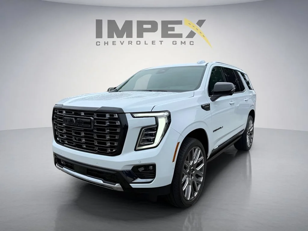 New 2026 Glacier White Tricoat GMC Denali Ultimate image 1
