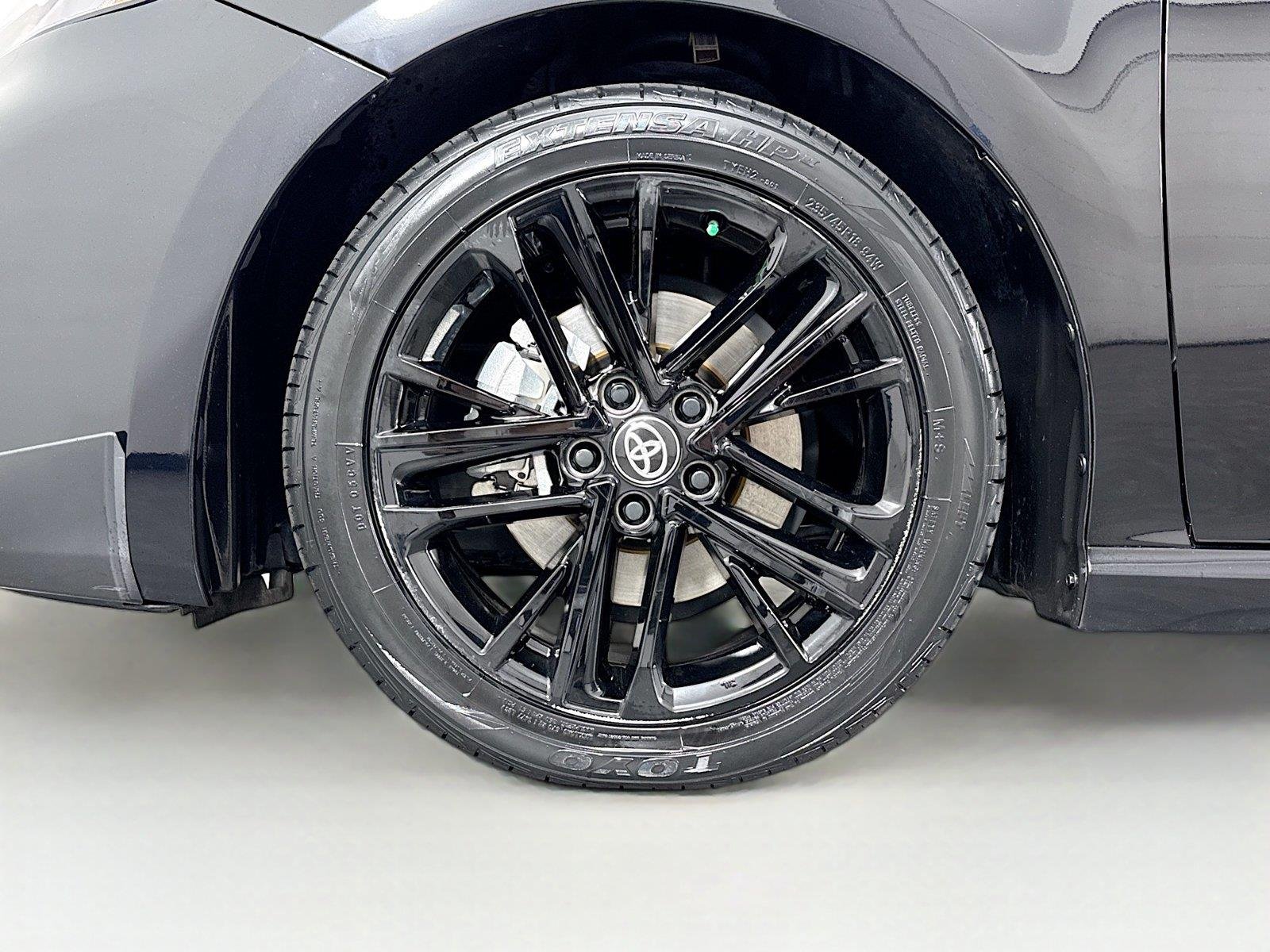 Certified Used 2025 Midnight Black Metallic Toyota SE image 44