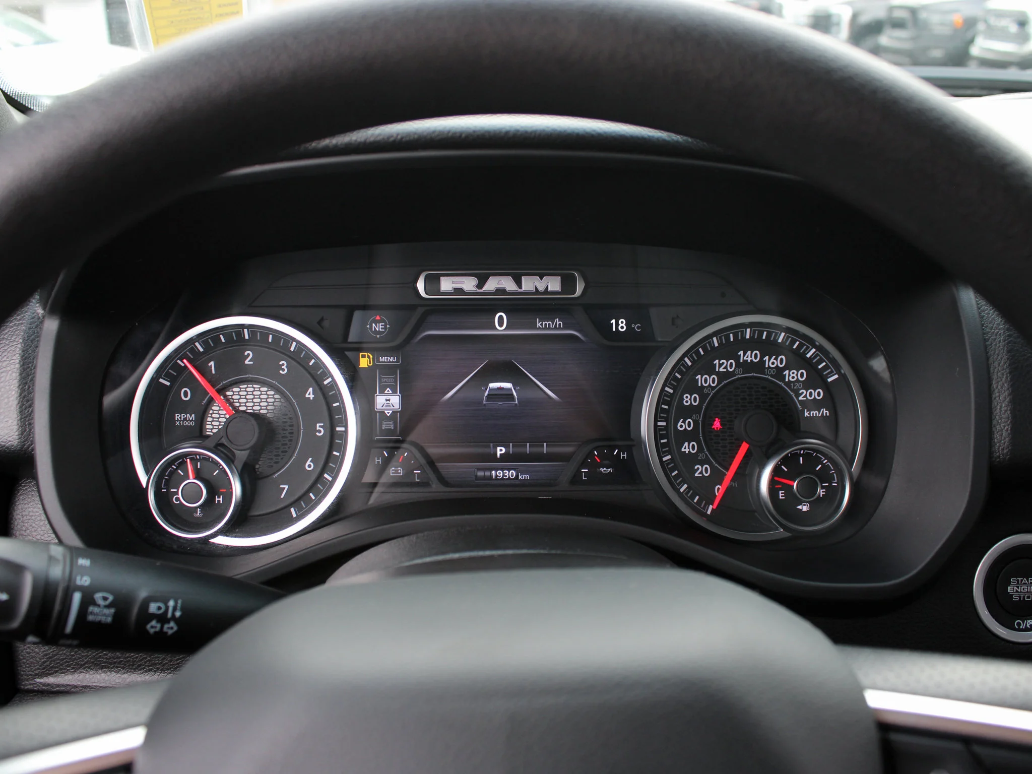 Certified Used 2026 White RAM Warlock * Twin-Turbo | Adaptive Cruise | Apple CarPlay | Bed Utility Group | Remote Start image 7