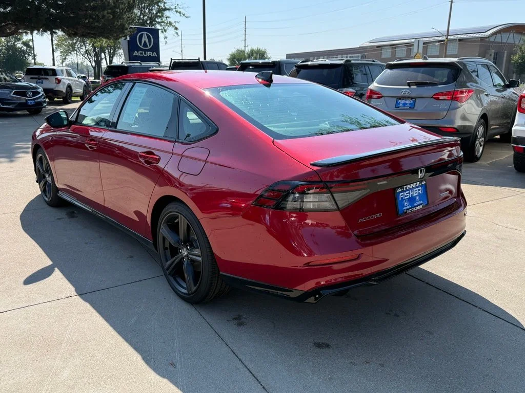 Certified Used 2025 Radiant Red Metallic Honda Sport-L image 6