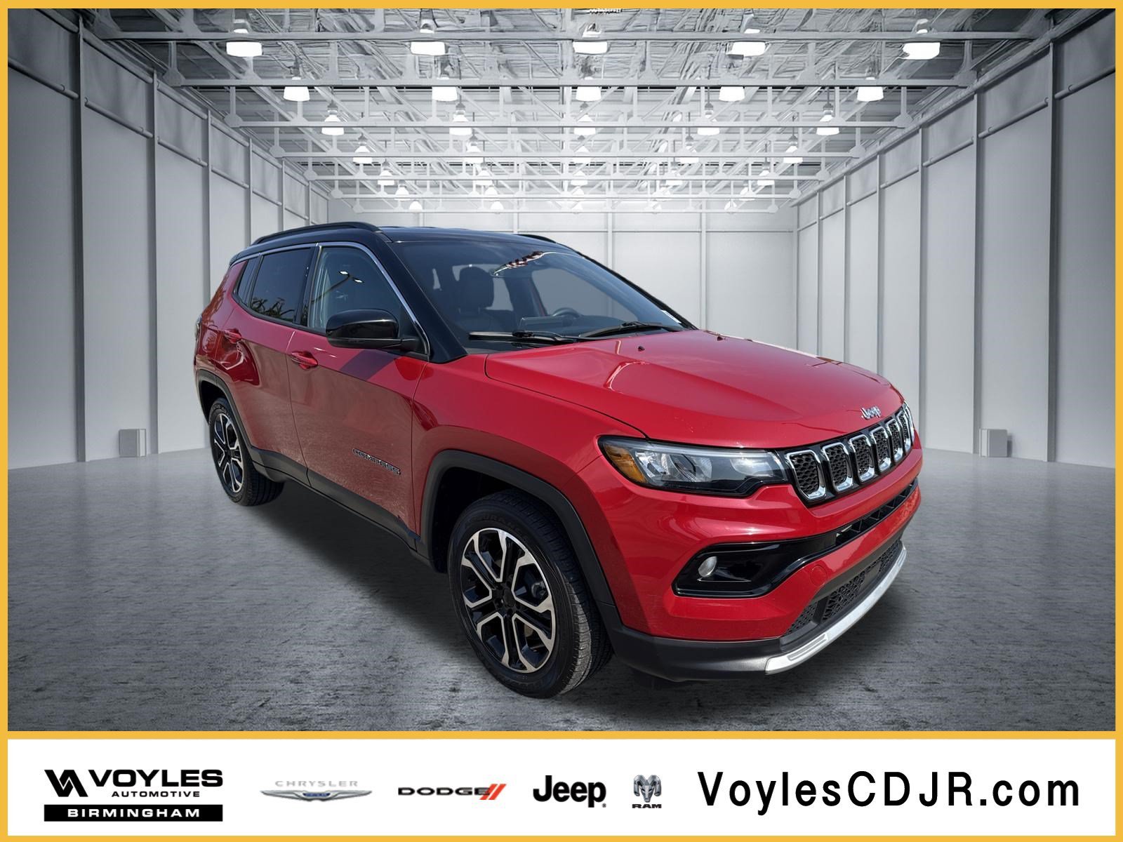 Used 2024 Red Jeep Limited image 1