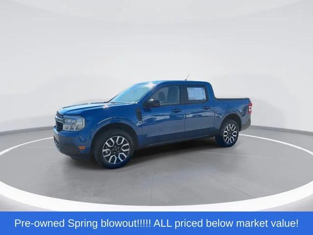 Used 2024 Blue Ford Lariat image 2