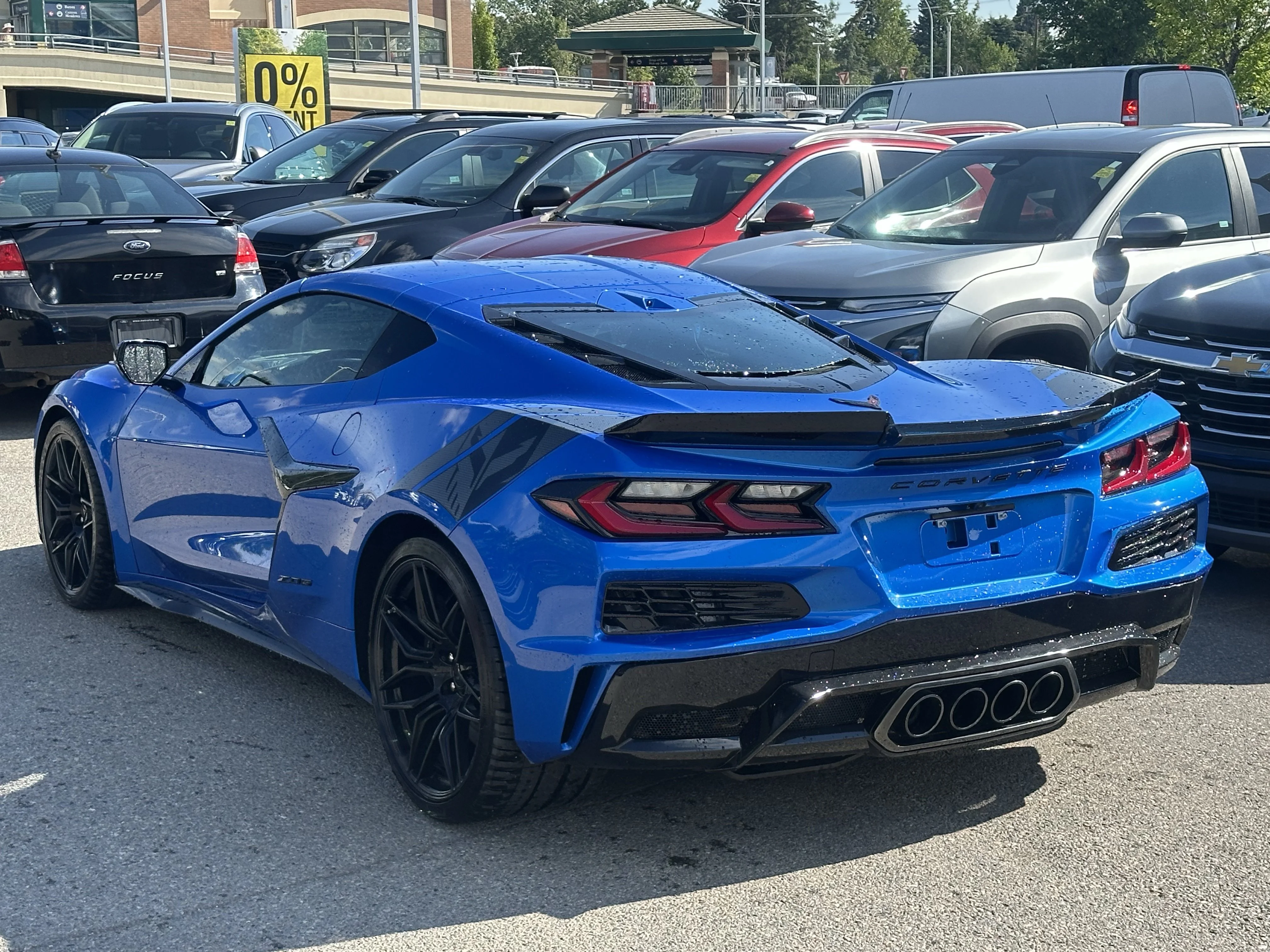 New 2026 Riptide Blue Metallic Chevrolet 1LZ Z06 image 4