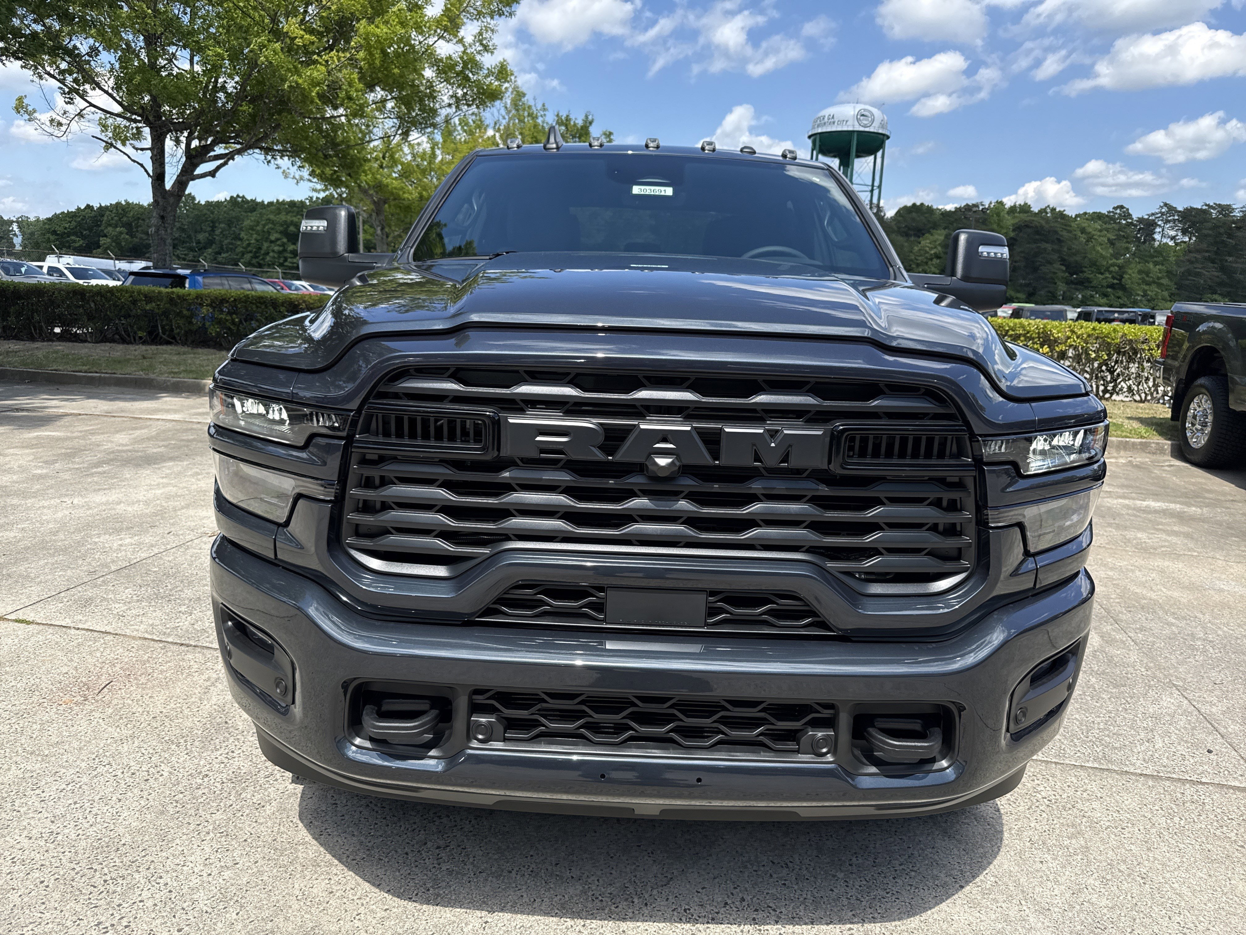 New 2026 Forged Blue Metallic RAM Big Horn image 2
