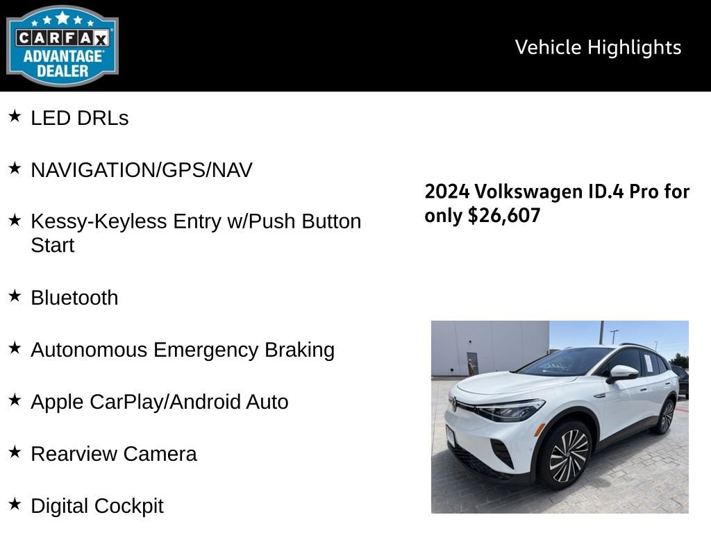 Certified Used 2024 Pure White Volkswagen Pro image 5