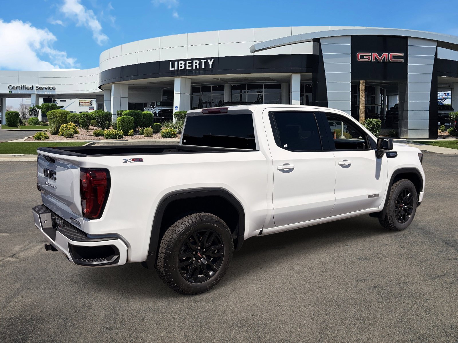 Certified Used 2025 Summit White GMC Elevation image 3