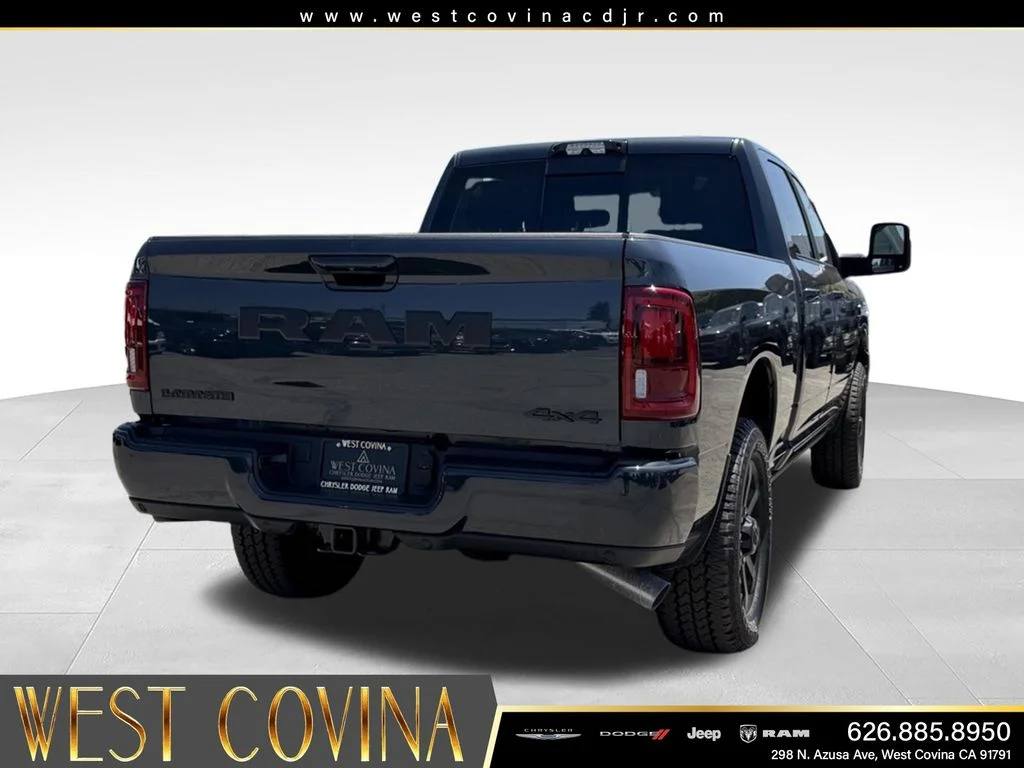 New 2026 Forged Blue Metallic Exterior Paint RAM Laramie image 8