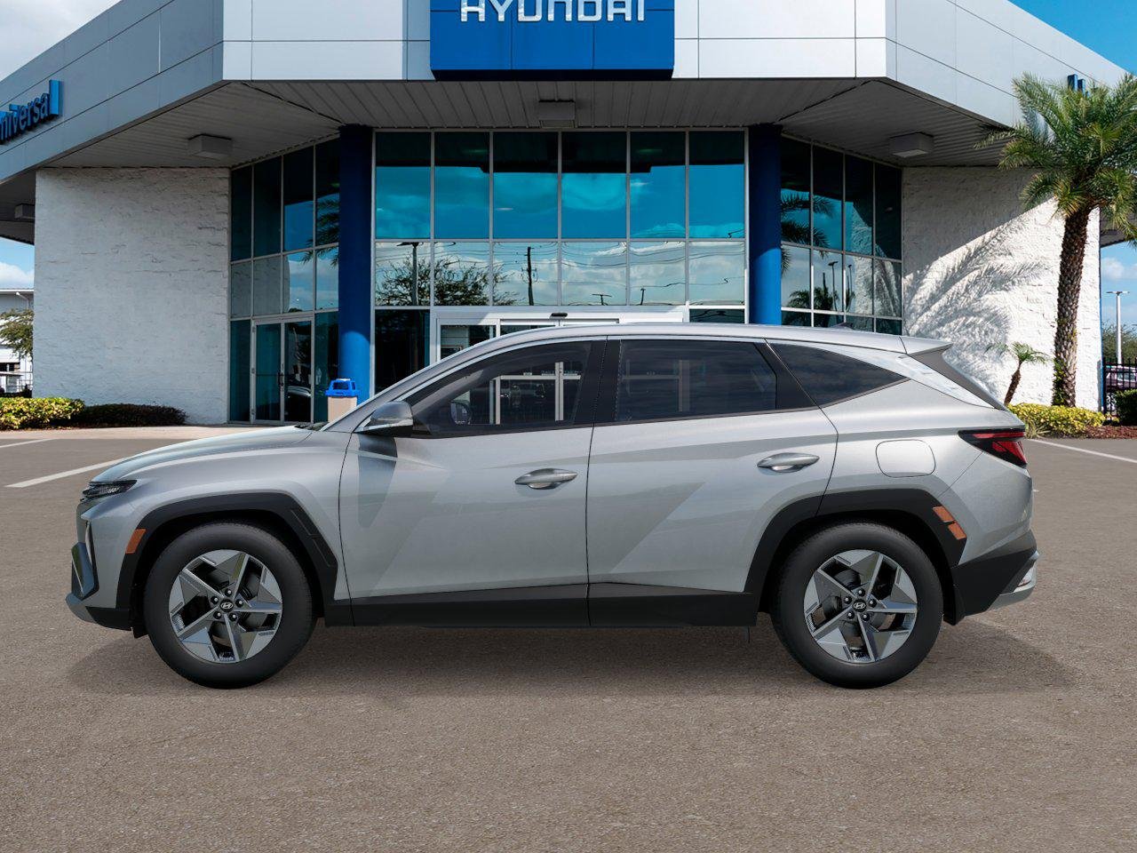 New 2026 Shimmering Silver Hyundai SEL FWD image 3