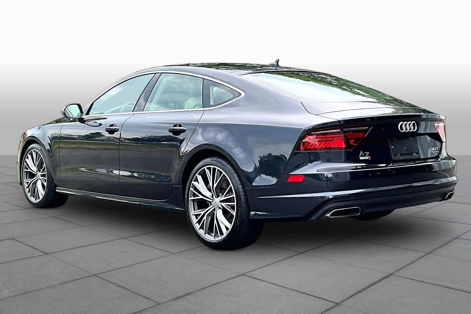 Used 2018 Moonlight Blue Metallic Audi Premium Plus image 12