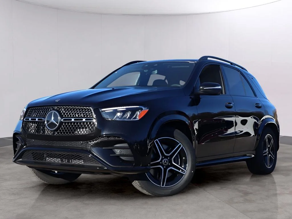Certified Used 2026 Obsidian Black Metallic Mercedes-Benz GLE 450 image 1