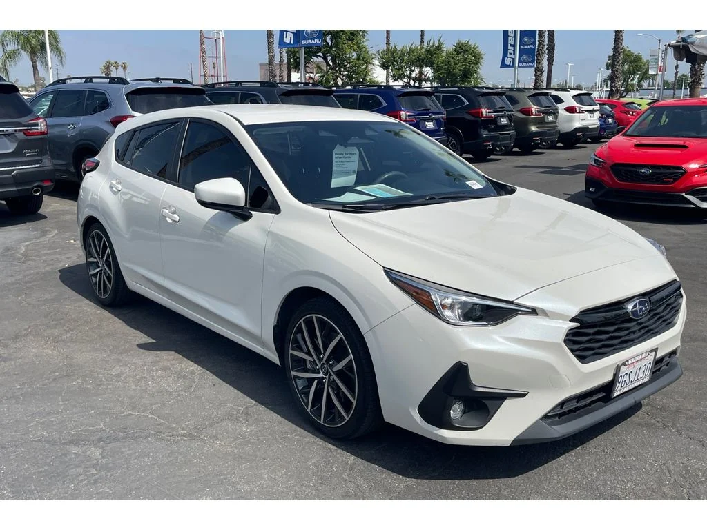 Used 2024 CRYSTAL WHITE PEARL Subaru Sport image 8