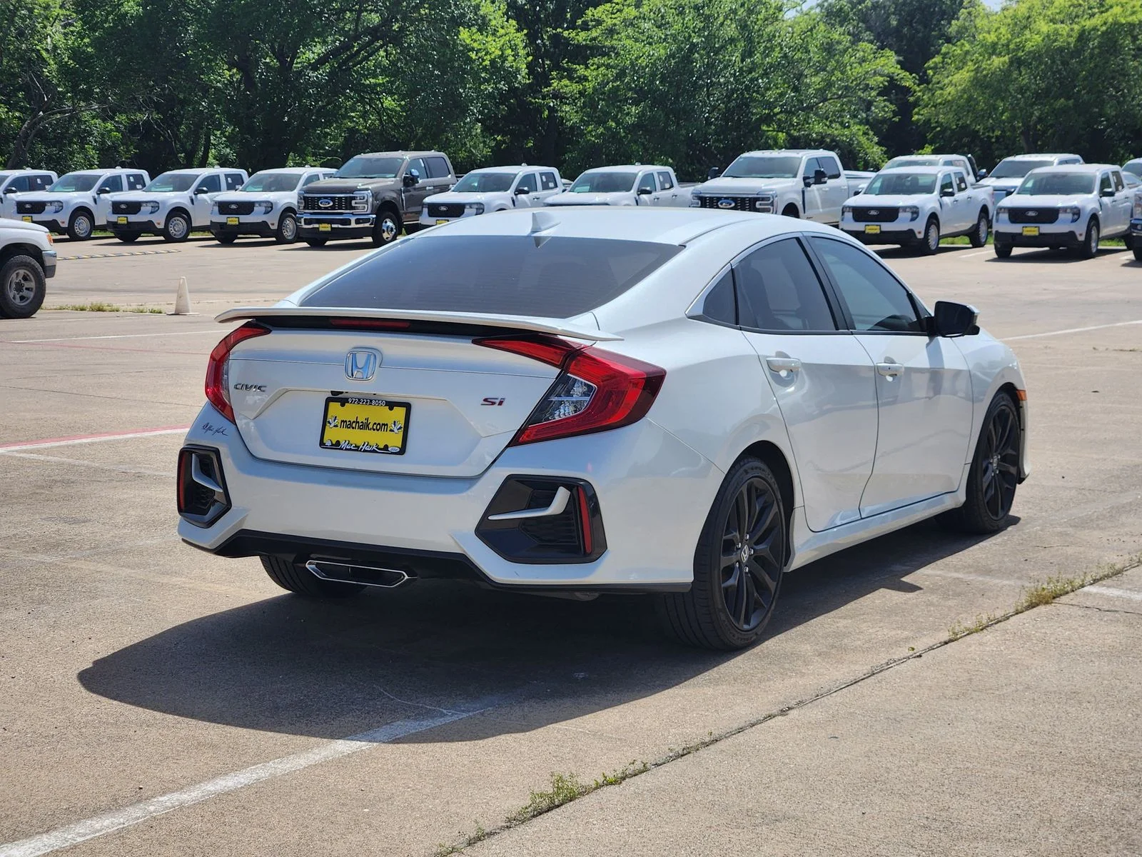Used 2020 White Honda Si image 6