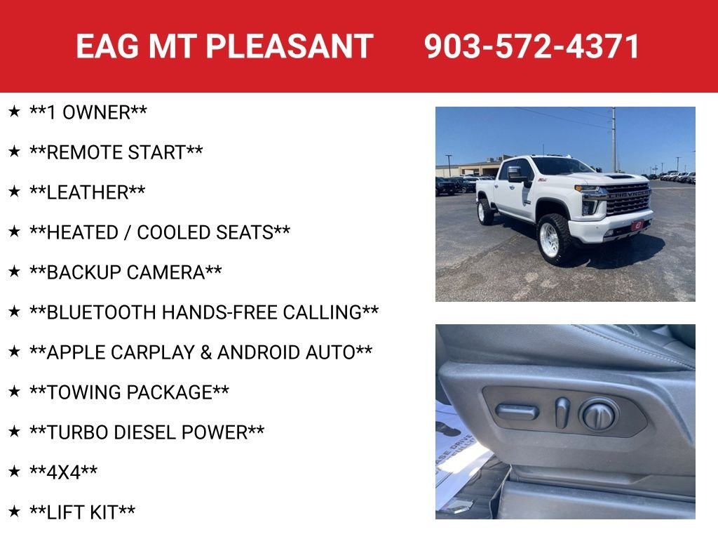 Used 2021 Summit White Chevrolet LTZ image 4