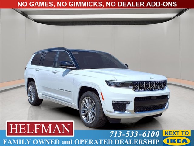 New 2025 Jeep Grand Cherokee L Summit Sport Utility in Houston