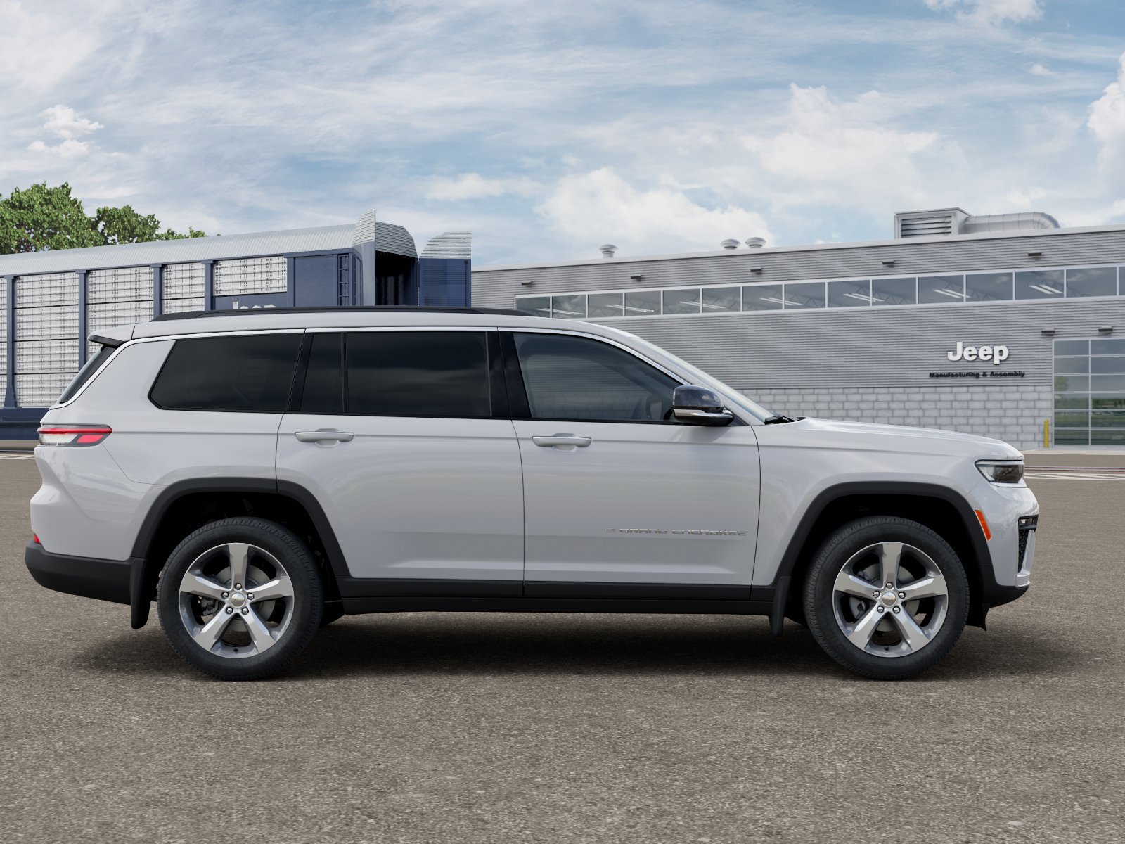 New 2026 Bright White Clear-Coat Exterior Paint Jeep Limited image 37