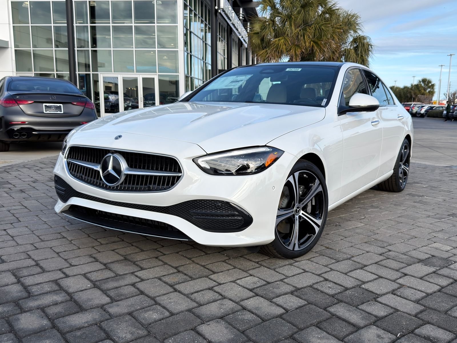New 2026 Polar White Mercedes-Benz C 300 image 1