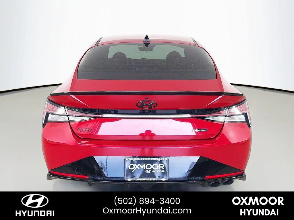 Used 2021 Scarlet Red Pearl Hyundai N Line image 6
