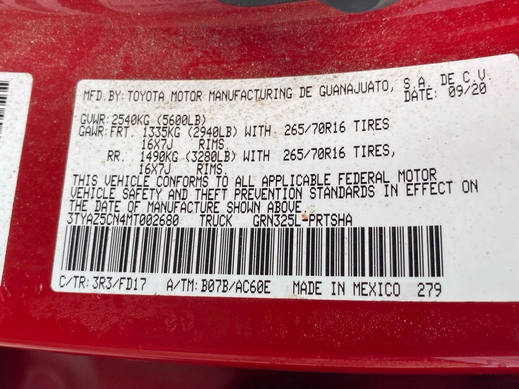 Used 2021 Red Toyota TRD Off-Road image 20