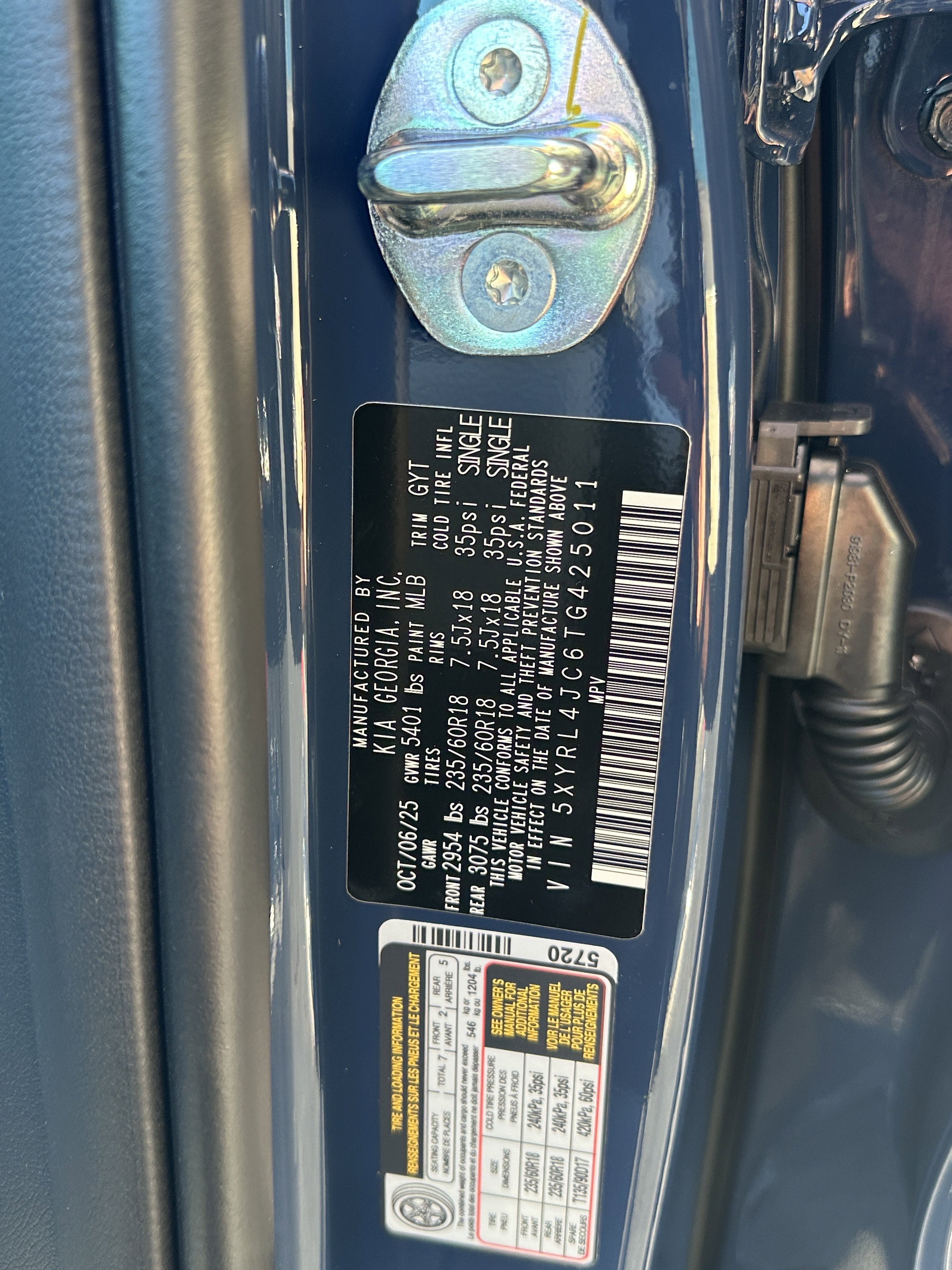 New 2026 Midnight Lake Blue Kia S image 31